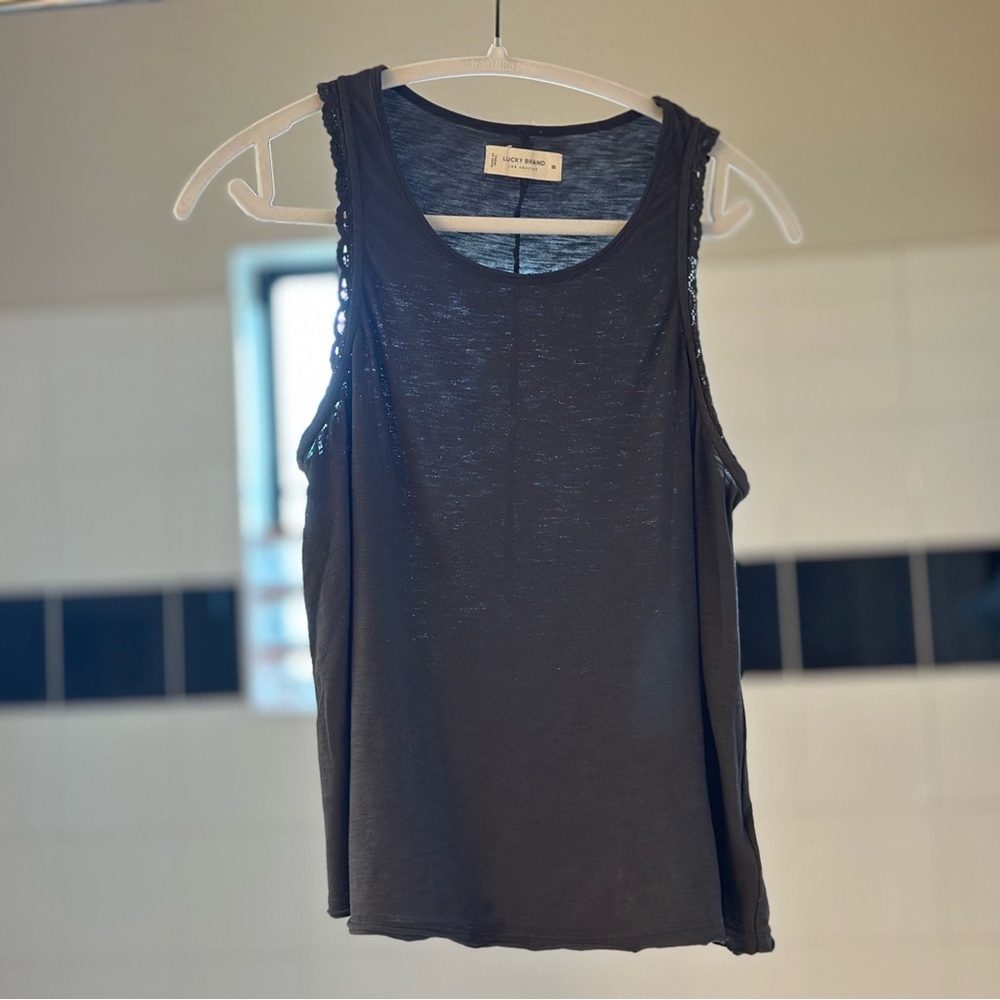 Lucky Brand Brown Tank Top